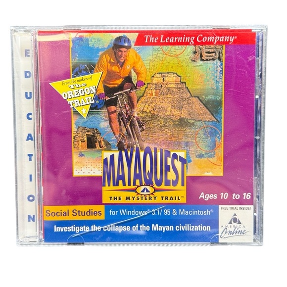 Vintage 90s PC Game Lot Educational Computer Games The Learning Company - Picture 8 of 10